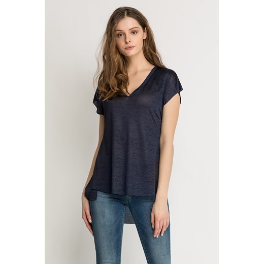 Asymetryczny, luźny t-shirt szary Orsay S orsay.com