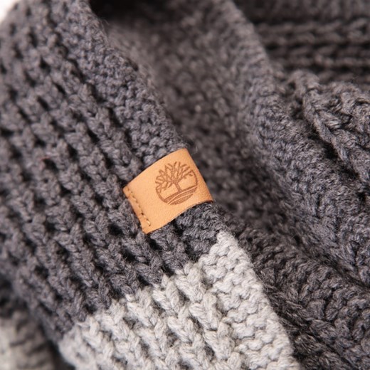 TIMBERLAND SZALIK POM WAFFLE KNIT SCARF - szary Timberland ONE-SIZE Sizeer okazja