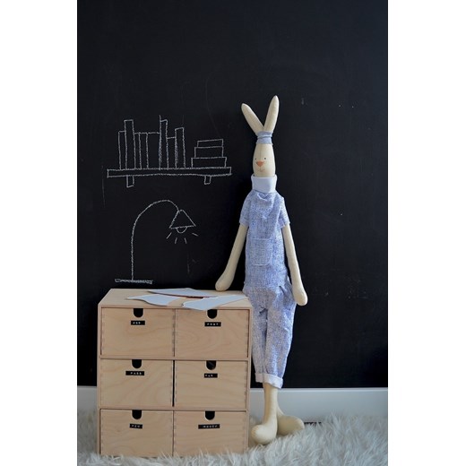 Królik Olaf XL Lulaki czarny OneSize kids.showroom.pl