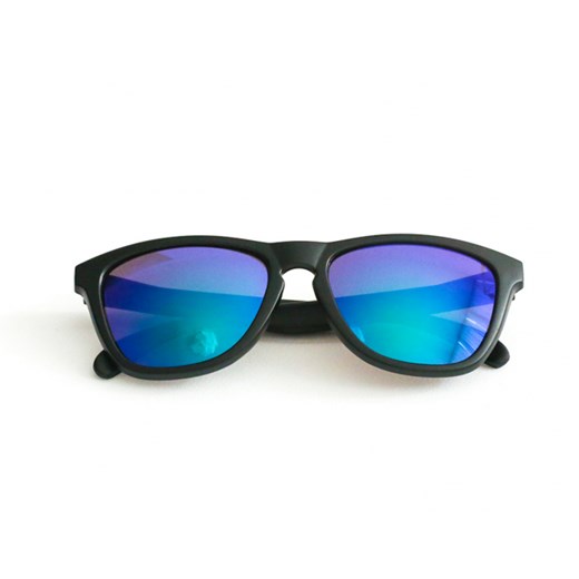 OKULARY AWAKE #1 BLACK – GOLD MIRROR Awake niebieski  colorshake.pl