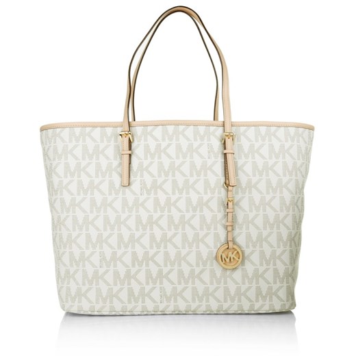 MICHAEL KORS Jet Set Travel Vanilla monogram w Torebki na co MICHAEL KORS Jet Set Travel Vanilla monogram w Torebki na co