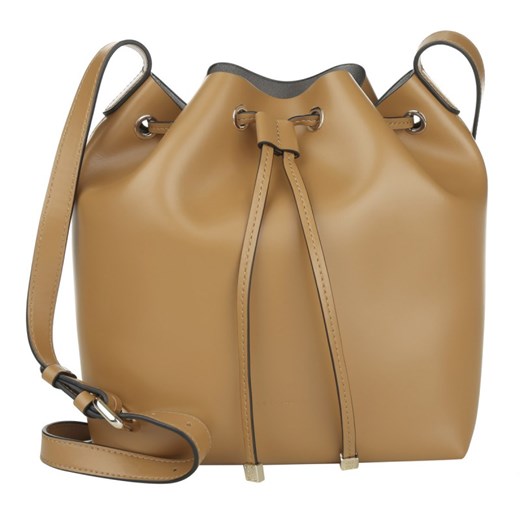 "Kim Bucket Bag Saffiano Cognac torebki koniakowy" Coccinelle brazowy Fashionette