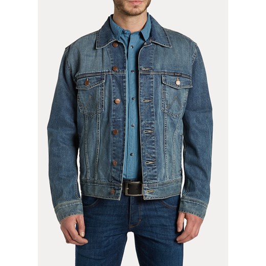Wrangler® Western Denim Jacket - Mid Stone - W4481514V