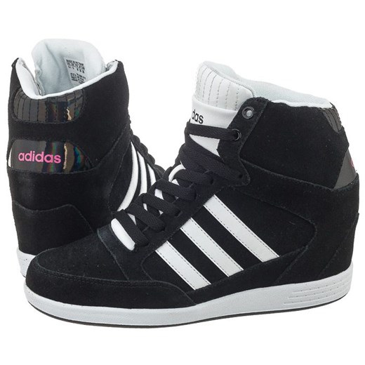 Sneakersy Adidas Super Wedge W AQ1540 (AD590-a) czarny Adidas 38 2/3  ButSklep.pl