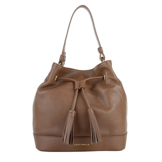 "Jessie Bucket Bag Marron Glace torebki brązowy" Coccinelle brazowy Fashionette