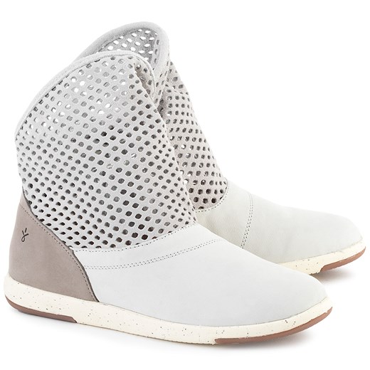 EMU Numeralla - Szare Zamszowe Botki Damskie - W11071 GREY/GRIS szary Emu 39 MIVO
