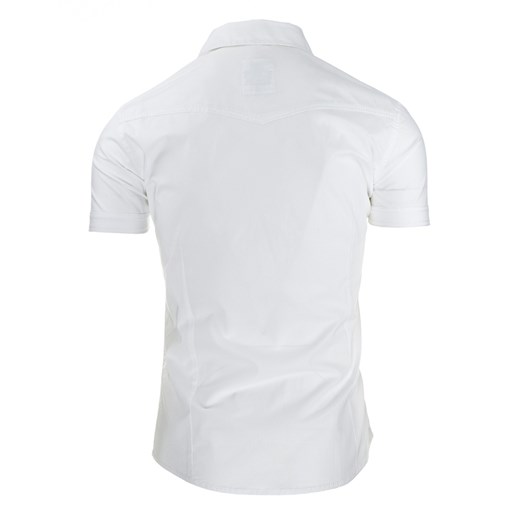 Koszula męska biała (kx0634)  szary 3XL DSTREET