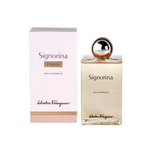 Salvatore Ferragamo Signorina Eleganza żel pod prysznic dla kobiet 200 ml  + do każdego zamówienia upominek.    iperfumy.pl
