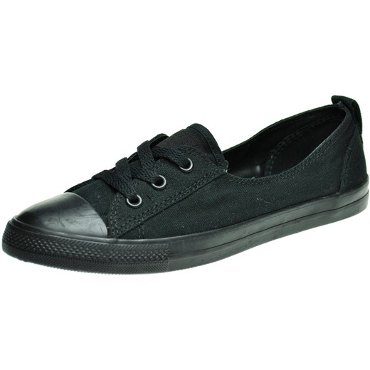 Converse Chuck Taylor All Star Ballet Lace Black/Black 35,5, BEZPŁATNY ODBIÓR: WARSZAWA, WROCŁAW, KATOWICE, KRAKÓW! szary Converse mall.pl