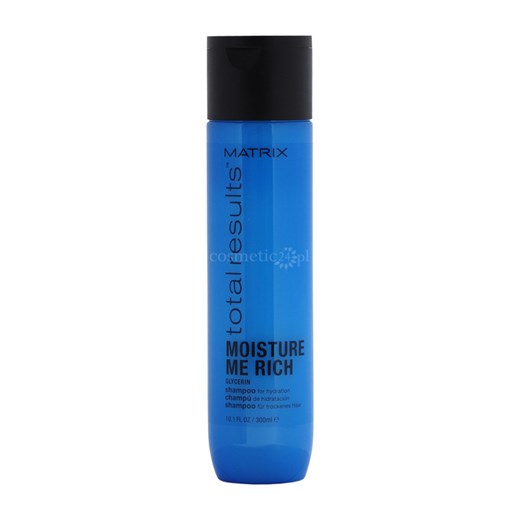 Matrix total results Moisture Me Rich Szampon 300 ml Nawilżanie niebieski Matrix cosmetic24.pl