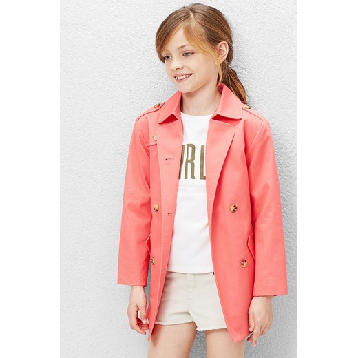 Mango Kids - Płaszcz dziecięcy Trench 104-164 cm Mango Kids 104 ANSWEAR.com