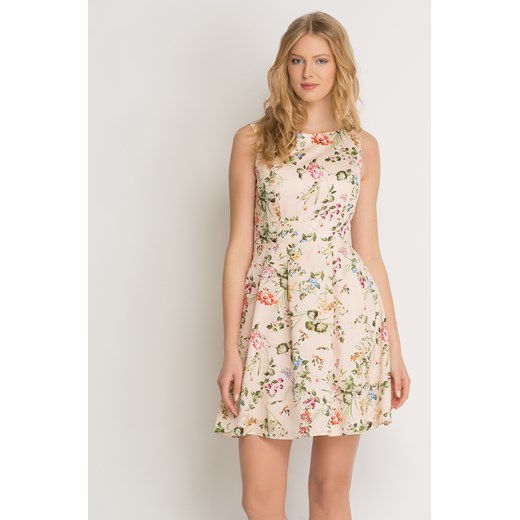 Rozkloszowana sukienka w kwiaty Orsay 36 orsay.com