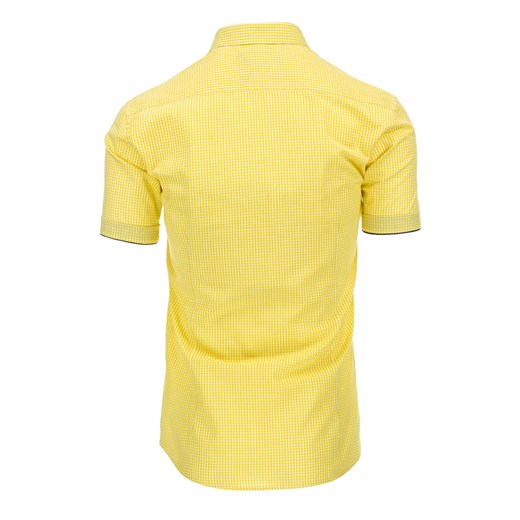 Koszula męska żółta (kx0676)   M DSTREET