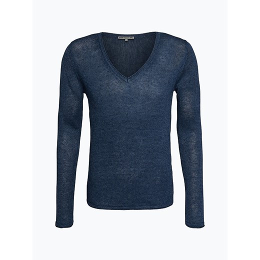Drykorn - Męski sweter z lnu – Jonah, niebieski