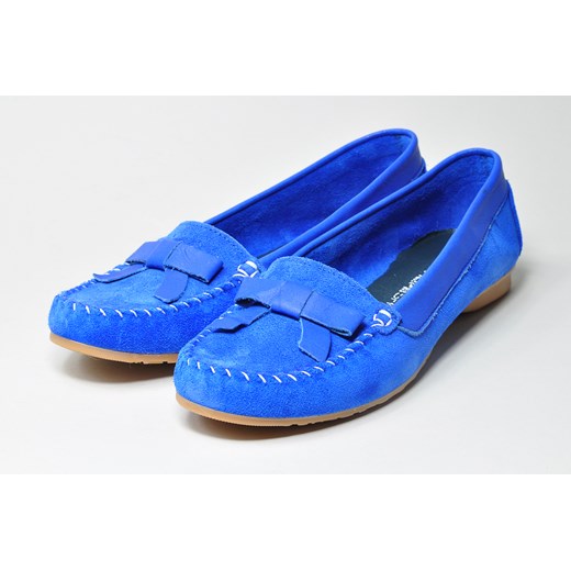 Mokasyny 1630163D niebieski Filipe Shoes 40 Intershoe
