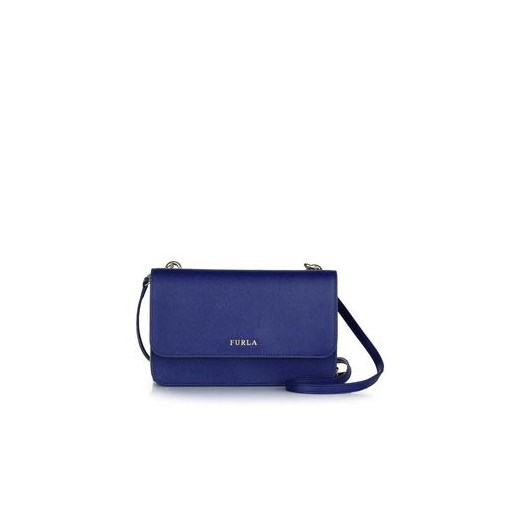 Furla Riva Navy mała torebka z odpinanym portfelem Furla Royal Point