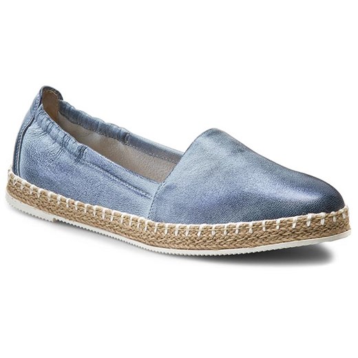 Espadryle NEŚCIOR - 098-D Jeans P niebieski Neścior 37 eobuwie.pl