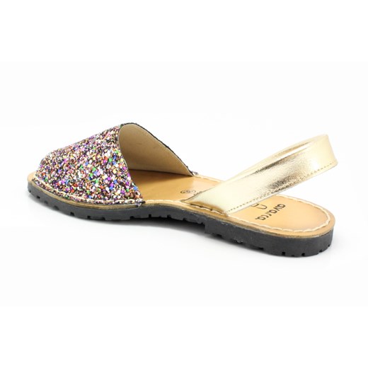 AVARCA 275 MULTIKOLOR - Skórzane lekkie sandały minorki  Lemar 37 Sklep Obuwniczy KENT