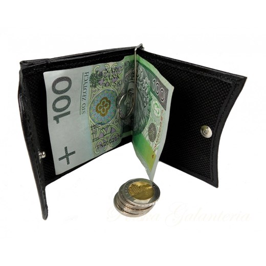 Banknotówka Duża Na Dwie strony ANDRUS (PL) Skóra naturalna