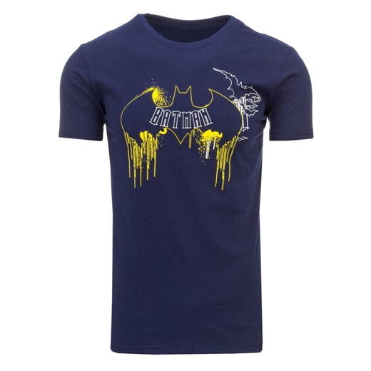 T-shirt męski Batman granatowy (rx1561)