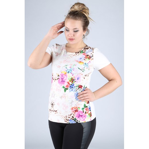 Bluzka damska z krótkimi rękawami