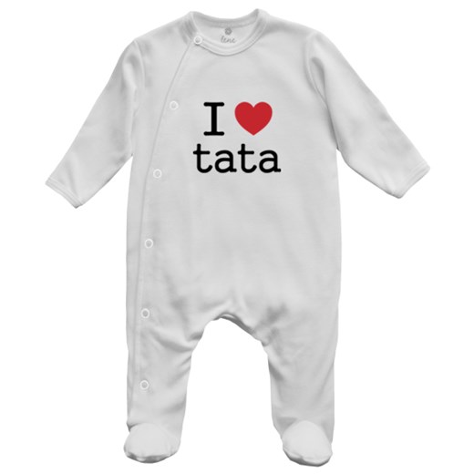 Pajac niemowlęcy I LOVE TATA