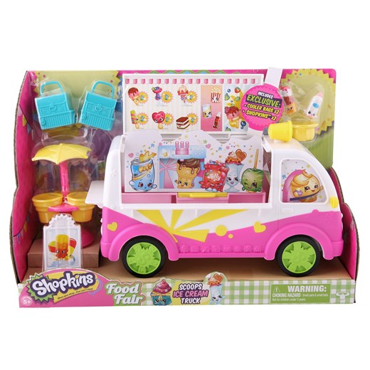 Shopkins, Seria 3, Lodziarnia, zestaw Moose smyk