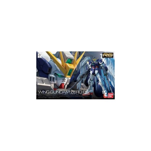 Bandai Gundam RG 1/144 XXXG-00W0 Wing Gundam Zero Custom EW  niebieski  Japanstore