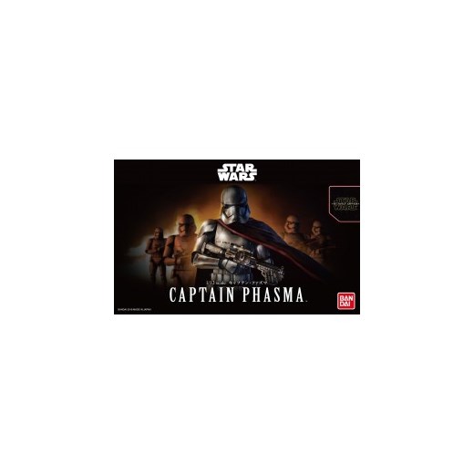 Bandai Star Wars Captain Phasma 1/12 Scale Plastic Model Kit  szary  Japanstore