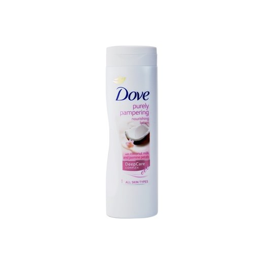 Dove Purely Pampering Coconut Milk odżywcze mleczko do ciała mleczko kokosowe i kwiaty jaśminu (Nourishing Lotion) 400 ml
