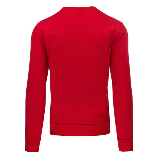 Bluza męska czerwona (bx1997) czerwony  L DSTREET