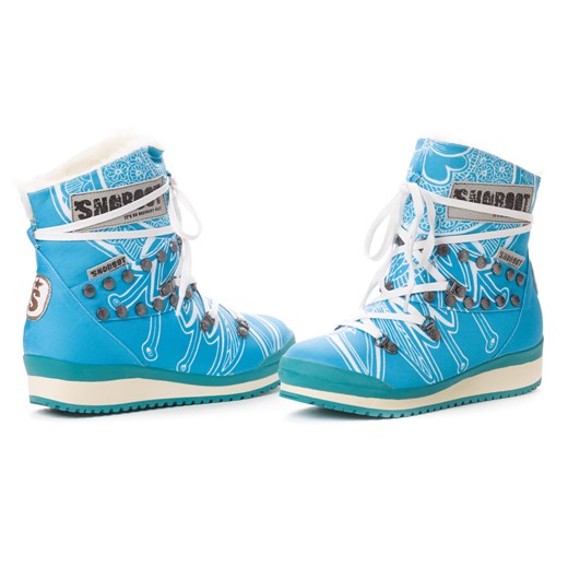SNOBOOT buty zimowe damskie Tattoo Low 36 niebieski, DOSTAWA GRATIS, BEZPŁATNY ODBIÓR: WARSZAWA, WROCŁAW, KATOWICE, KRAKÓW!