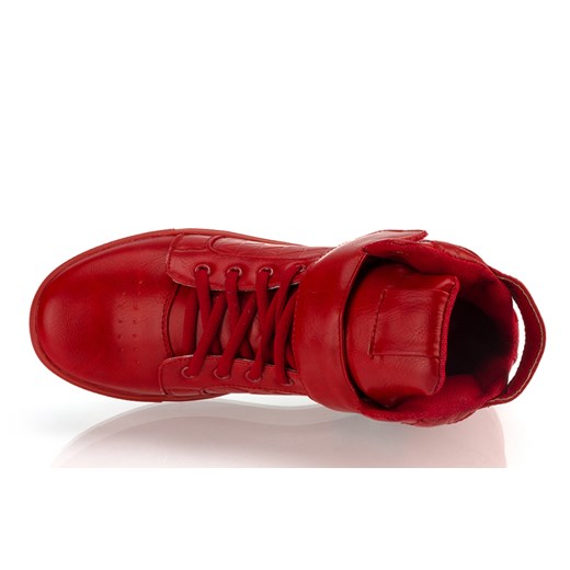 Sneakersy męskie GOV DENIM 008-2RD czerwone (zx0080) czerwony  39 DSTREET