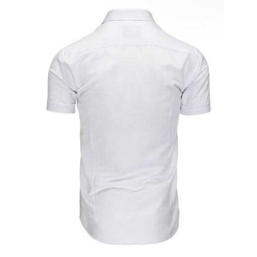 Koszula męska biała (kx0718) szary  L DSTREET