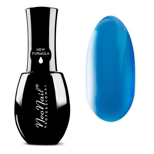 Lakier Hybrydowy UV 15 ml - Parisian Blue czarny Neonail
