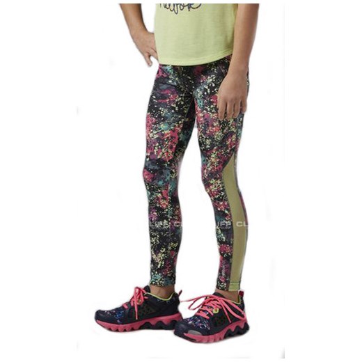 SPODNIE REEBOK GIRLS PRETTY EXOTIC bialy Reebok L cliffsport.pl