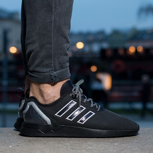 Buty męskie sneakersy adidas Originals Zx Flux Adv S79004 Adidas Originals czarny 41 1/3 sneakerstudio.pl wyprzedaż