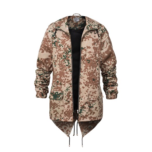Parka w moro pustynne Madox Design brazowy L showroom.pl
