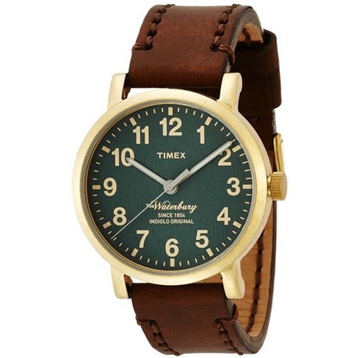 ZEGAREK TIMEX THE WATERBURY SINCE 1854 TW2P58900 - 3 LATA GWARANCJI, WYSYŁKA GRATIS! Wieloletnie doświadczenie, tysiące pozytywnych komentarzy, Salon w centrum Krakowa! zielony   happytime.com.pl