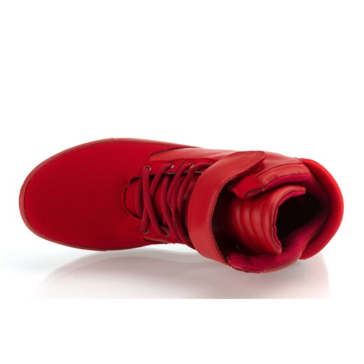 Sneakersy męskie GOV DENIM 008-5RD czerwone (zx0097)  czerwony 40 DSTREET