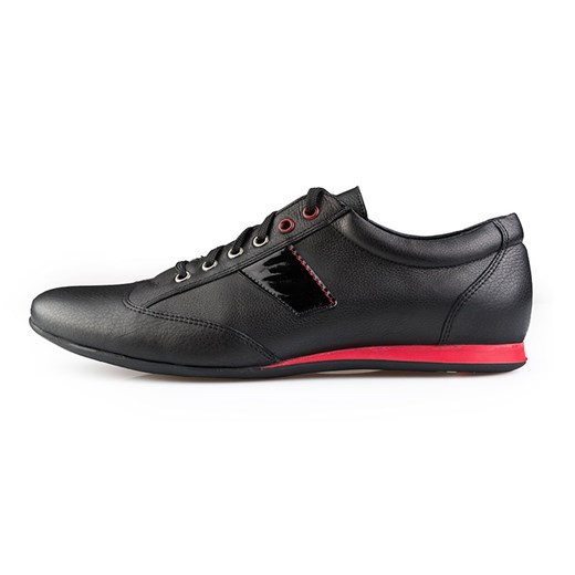 Sneakersy skórzane Giacomo Conti 3170-czarne