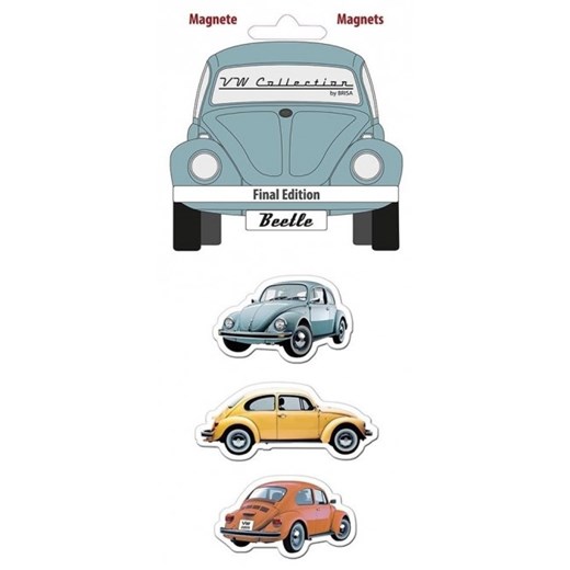 Volkswagen Magnesy na lodówkę BEETLE finałowy