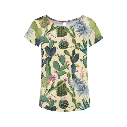 T-SHIRT 'Karny Kaktus' szary L Yeah Bunny