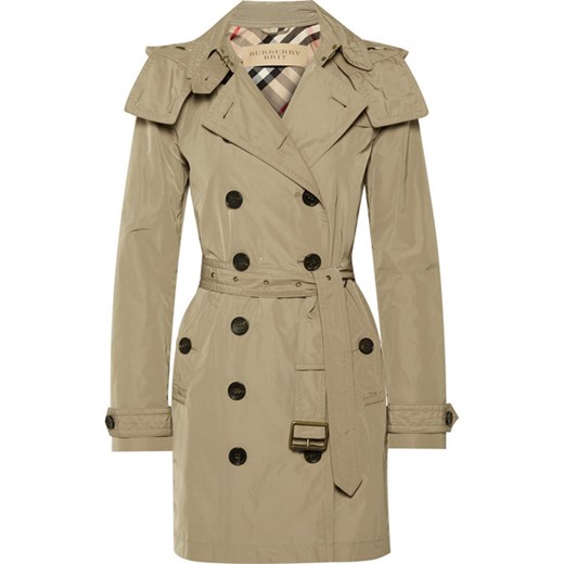 Balmoral Packaway hooded shell trench coat