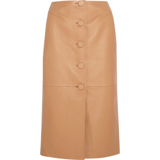 Romilly leather skirt  Topshop Unique  NET-A-PORTER