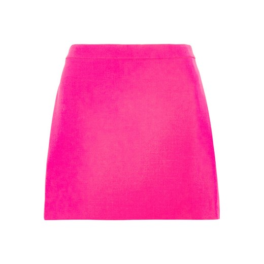 Neon wool-crepe mini skirt Versace   NET-A-PORTER