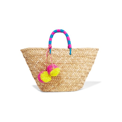 St Tropez woven seagrass tote Kayu pomaranczowy  NET-A-PORTER