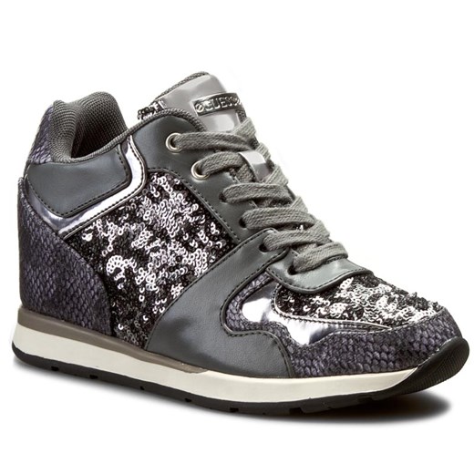 Sneakersy GUESS - Laceyy FLLCY3 FAB12 GREY szary Guess 35 eobuwie.pl