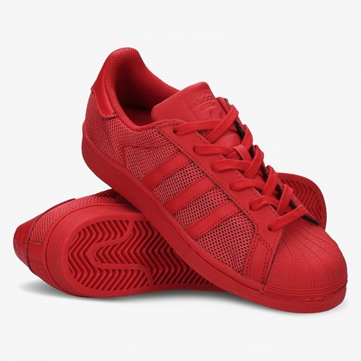 ADIDAS SUPERSTAR Adidas czerwony 39 1/3 Sizeer