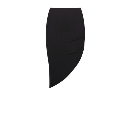 Black Asymmetric Skirt 